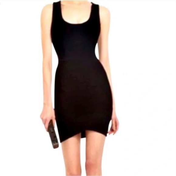 BCBG Bandage Racerback Dress
 Black bodycon dress NWOT - Picture 2 of 8